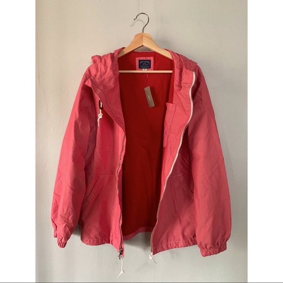 J Crew Garment Dyed Full Zip Anorak Size M - Picture 6 of 15